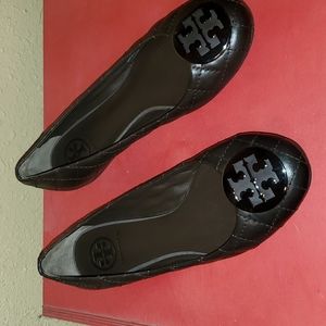 Tory burch quilted Chelsea flats